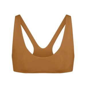 Women's Left on Friday Far Out Top in Color Tan Lines Medium